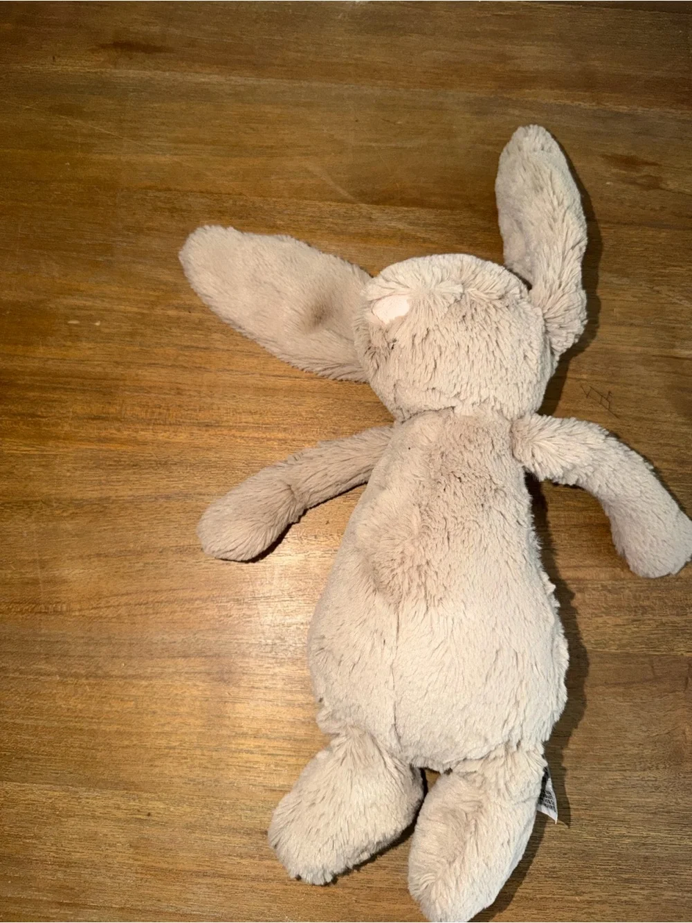 Jellycat Beige Plush Bunny Stuffed Animal